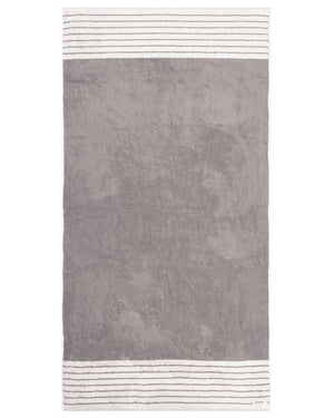 Micro Stripe Bath Bundle - 2 Pack - Grey