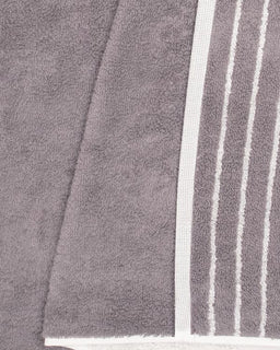 Micro Stripe Bath Bundle - 2 Pack - Grey