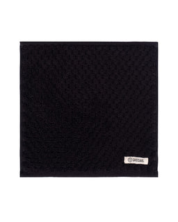 Atom Washcloth Bath Bundle - Black - 6 Pack