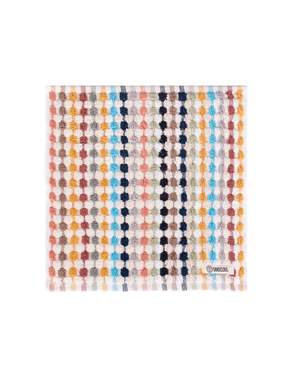 Stripe Polka Dot Washcloth Bath Bundle - 6 Pack
