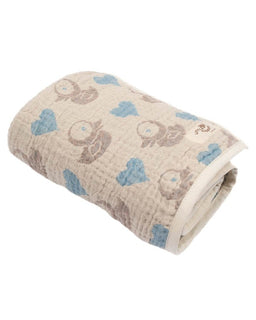 Ducky Gauze Hooded Blanket Single