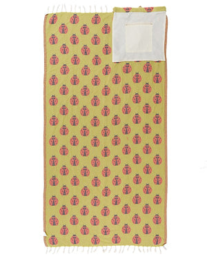 Ladybug Towel Bag
