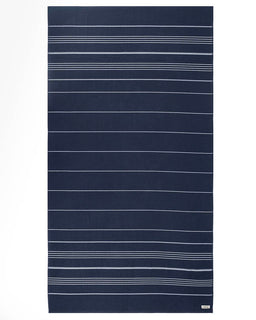 Classic Fringeless XL Bath Bundle 2 Pack - Navy
