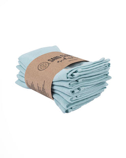 Terra Bath Washcloth Bundle 6 Pack - Seaglass
