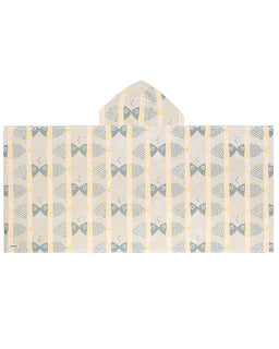 Fishies Hooded Kids Bath Towel