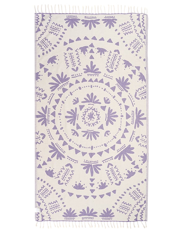 Boho Towel Purple