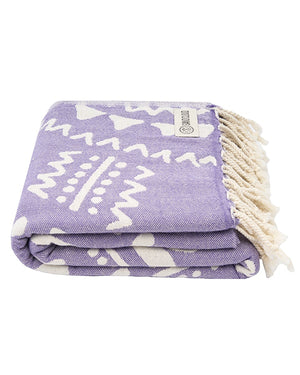 Boho Towel Purple