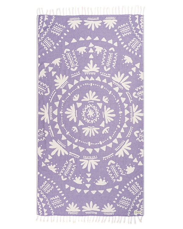 Boho Towel Purple