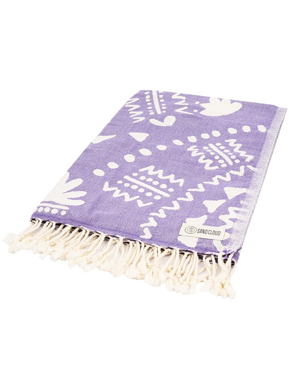 Boho Towel Purple