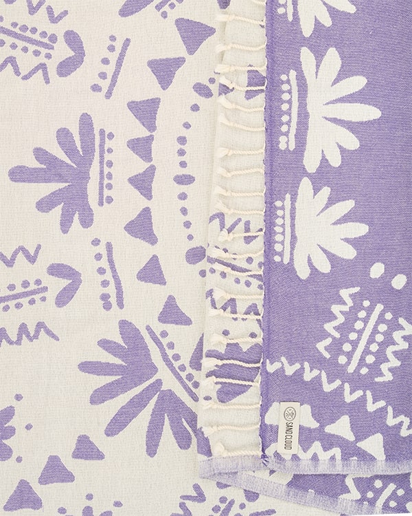 Boho Towel Purple