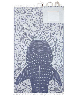 Whale Shark Towel Bag