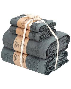 Solis Bath Towel - 4 Mixed - Grey