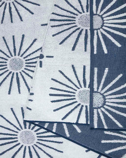 Eden Bath Towel - 4 Mixed- Navy