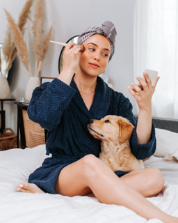 Willow Robe - Deep Ocean