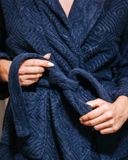 Willow Robe - Deep Ocean