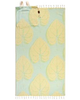 Monstera Towel Bag