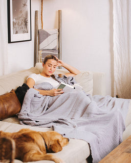 Lara Light Grey - PARTY BLANKET™