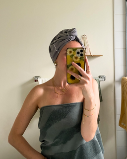 Classic Hair Towel - Grey