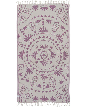 Boho Towel Purple