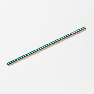 Rainbow Metal Straw Straight - 3 Pack - Sand Cloud