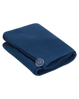 Terra Hair Towel - Navy