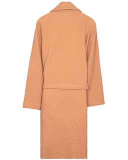 Micro Waffle Robe Beige