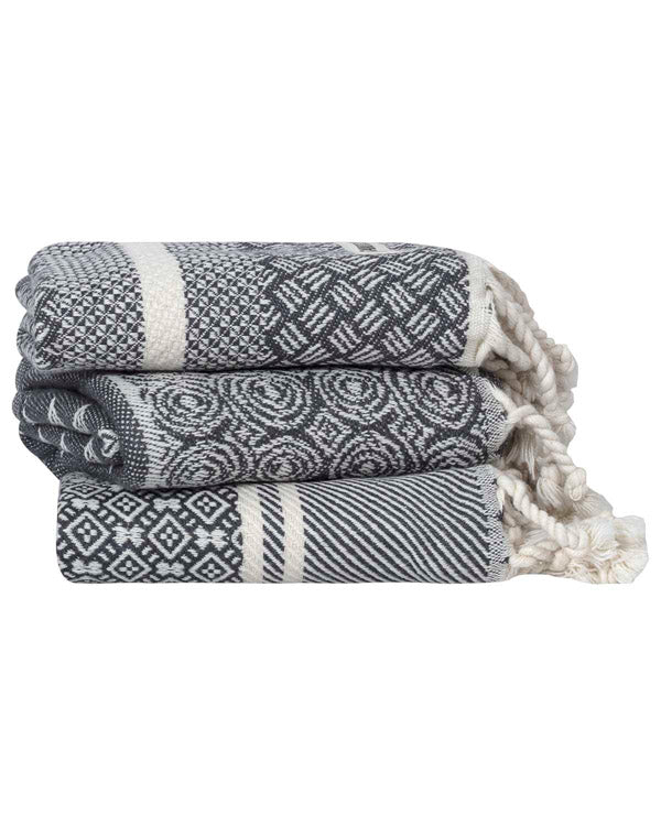 Cyperus Kitchen Towel Bundle - Assorted 3 Pack