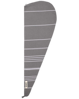 Classic Hair Towel - Grey
