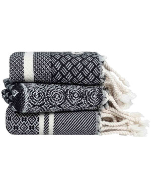 Cassia Kitchen Towel Bundle - Assorted 3 Pack