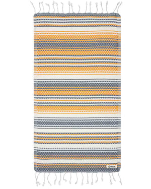 Saffron Stripe Kitchen Towel Bundle - Assorted 3 Pack