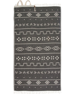 Mudcloth Towel Bag
