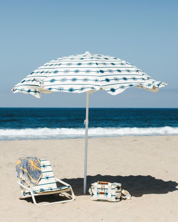Aelia Beach Umbrella - Navy